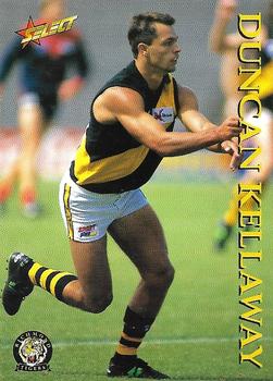 1995 Select AFL #343 Duncan Kellaway Front